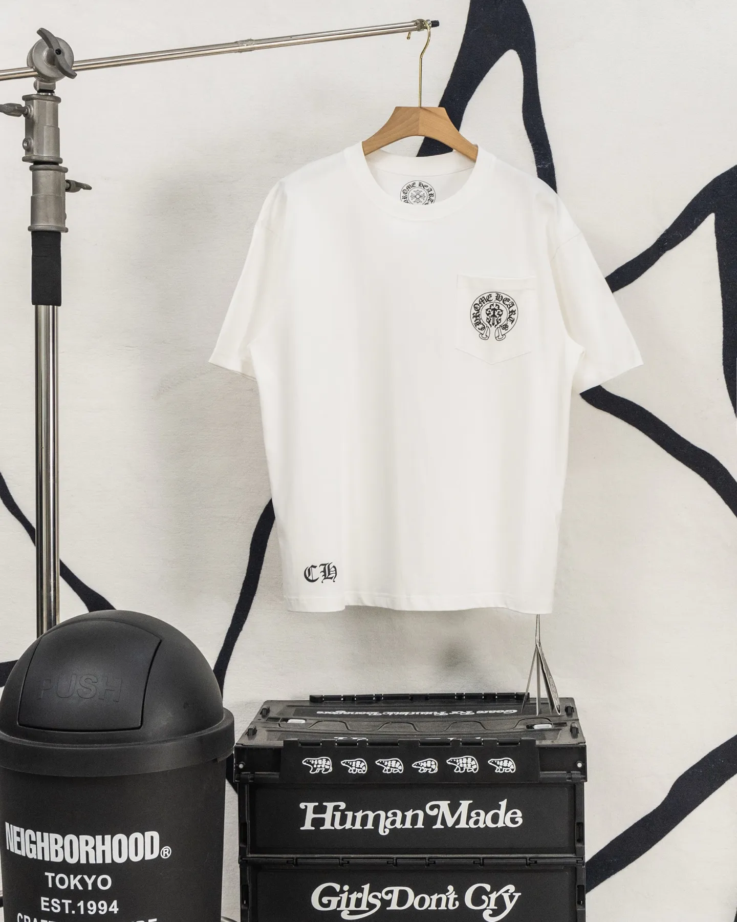 ：H 38 Chrome Hearts CH Black 2026 Authentic 0 Quality os 0 : Sizes: S M L XL